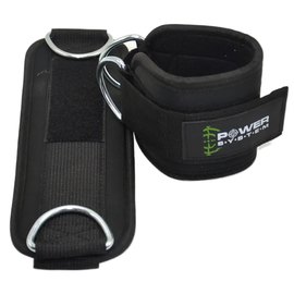 Манжеты на щиколотки Power System PS-3460 Ankle Strap Gym Guy Black (PS_3460_Green), изображение 2