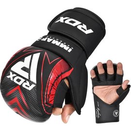 Перчатки для ММА RDX IMMAF L Red (GSR-IMF-1R-L), Размер: L, Цвет: Красный, изображение 3