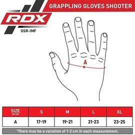 Перчатки для ММА RDX IMMAF XL Red (GSR-IMF-1R-XL), Размер: XL, Цвет: Красный, изображение 6