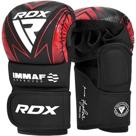 Перчатки для ММА RDX IMMAF XL Red (GSR-IMF-1R-XL), Размер: XL, Цвет: Красный