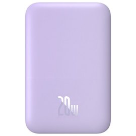 Повербанк Baseus Magnetic Mini Air Wireless Fast Charge 6000 mAh 20W Purple (P10059002513-00), изображение 2