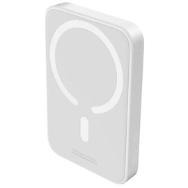 Повербанк Baseus Magnetic Mini Air Wireless Fast Charge 6000 mAh 20W White (P10059002223-00), изображение 2