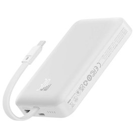 Повербанк Baseus Magnetic Mini Wireless Fast Charge 10000 mAh 30W White (P1002210B223-00), изображение 3