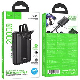 Повербанк HOCO J162A 20000 mAh 22.5W+PD20W Black (6942007663083), зображення 6