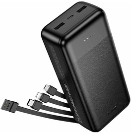 Повербанк HOCO J163B Wonderful 30000 mAh Black (6942007664615)