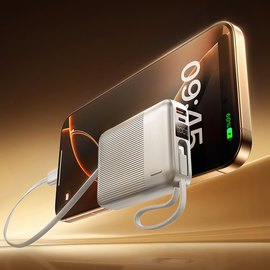 Повербанк Remax FC-06 20000 mAh 22.5W (with cable Type-C+Lightning) Grey, изображение 2