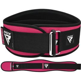 Пояс для тяжелой атлетики RDX RX3 EVA Curve неопреновый Sharp Pink M (WBE-RX3SP-M)