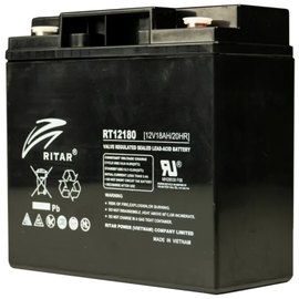 Аккумуляторная батарея Ritar AGM 12V 18Ah Black (RT12180BM5)