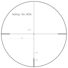 Оптический прицел Vector Optics Forester 3-15x50 (30 мм) SFP illum.VFD-2 (SCOM-16), изображение 4
