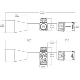 Оптический прицел Vector Optics Tauron GenII 5-40X56 (34 мм) ED FFP illum. VTA-8 MIL (SCFF-35), изображение 6