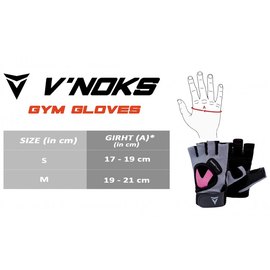 Рукавички для залу VNK Ladies PRO M (2212_60071), Розмір: M, зображення 5