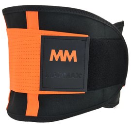 Пояс компрессионный MadMax MFA-277 Slimming belt Black/neon orange L (MFA-277-ORG_L)
