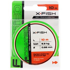 Флюорокарбон X-Fish FCoated 10m 0.32mm 8.3kg (1917.01.29), Диаметр, мм: 0.32 мм, Размотка, м : 10 м, изображение 2