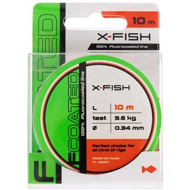 Флюорокарбон X-Fish FCoated 10m 0.34mm 9.6kg (1917.01.30), Диаметр, мм: 0.34 мм, Размотка, м : 10 м, изображение 2