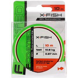 Флюорокарбон X-Fish FCoated 10m 0.37mm 10.8kg (1917.01.31), Диаметр, мм: 0.37 мм, Размотка, м : 10 м, изображение 2
