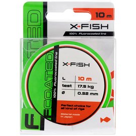Флюорокарбон X-Fish FCoated 10m 0.52mm 17.5kg (1917.01.36), Диаметр, мм: 0.52 мм, Размотка, м : 10 м, изображение 2