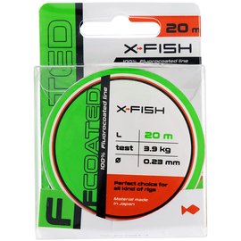 Флюорокарбон X-Fish FCoated 20m 0.23mm 3.9kg (1917.01.44), Диаметр, мм: 0.23 мм, Размотка, м : 20 м, изображение 2