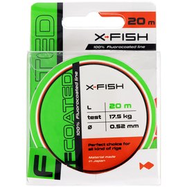 Флюорокарбон X-Fish FCoated 20m 0.52mm 17.5kg (1917.01.55), Диаметр, мм: 0.52 мм, Размотка, м : 20 м, изображение 2