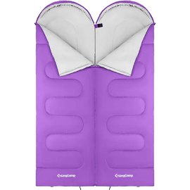 Спальный мешок KingCamp Oasis 250 Comf +12&deg;C / Lim +7&deg;C / Extr -3&deg;C Purple (KS3121_PURPLE_L_01), изображение 5