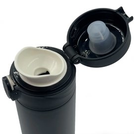 Термокружка BaseCamp Thermos Cup 420 мл Black (BCP 100503), Цвет: Чёрный, изображение 2