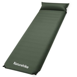 Самонадувающийся коврик Naturehike CNK2450WS020 100 мм темно-зеленый (6927595712733)