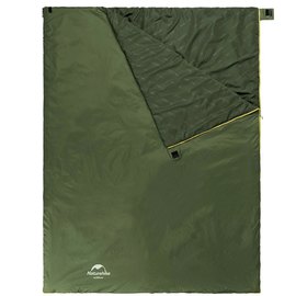 Спальный мешок Naturehike LW180 Mini NH21MSD04 левый темно-зеленый (6975641884347), изображение 3