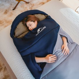 Спальный мешок Naturehike Sunny Day PL02 U450 CNK2550WS028 левый голубой/синий (6977465868428), изображение 4