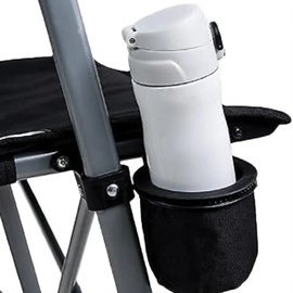 Стул раскладной KingCamp Comfort Black/Medium grey (KC1914_BLACK/MEDIUMGREY), изображение 4