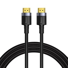 Кабель Baseus 4khdmi Male To 4khdmi Male Cafule 3m, HDMI2.0 Black (CADKLF-G01)