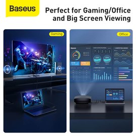 Кабель Baseus high definition Series HDMI 4K To HDMI 4K Adapter Cable 3m, 4K, HDMI2.0 Black (CAKGQ-C01), изображение 6