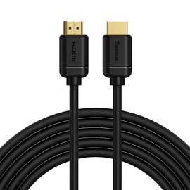 Кабель Baseus high definition Series HDMI 4K To HDMI 4K Adapter Cable 5m, 4K, HDMI2.0 Black (CAKGQ-D01)