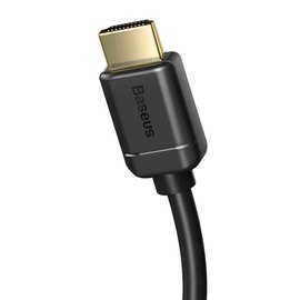 Кабель Baseus high definition Series HDMI 4K To HDMI 4K Adapter Cable 5m, 4K, HDMI2.0 Black (CAKGQ-D01), изображение 2