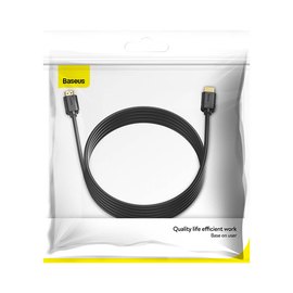 Кабель Baseus high definition Series HDMI 4K To HDMI 4K Adapter Cable 5m, 4K, HDMI2.0 Black (CAKGQ-D01), изображение 6
