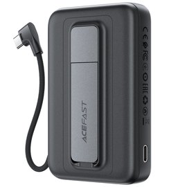 Повербанк AceFast M24 10000 mAh 22.5W Grey, изображение 3
