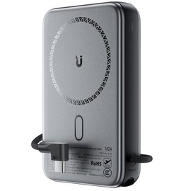 Повербанк AceFast M24 10000 mAh 22.5W Grey