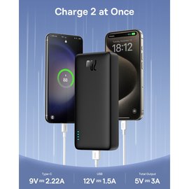 Повербанк Baseus Airpow 20000 mAh 20W Black (P10022804113-00), изображение 5
