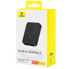 Повербанк Baseus Magnetic Mini Air 10000mAh 20W Black (P10059001223-00), изображение 5