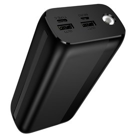 Повербанк Borofone Victoria BJ86A 30000 mAh Black, зображення 2