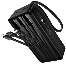 Повербанк HOCO Founder J156B 30000 mAh 22.5W+PD20W Black, зображення 2