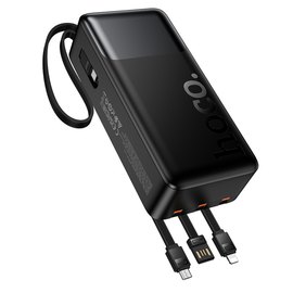 Повербанк HOCO Founder J156B 30000 mAh 22.5W+PD20W Black, зображення 4