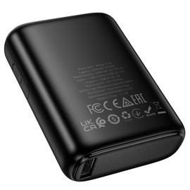 Повербанк HOCO Runner J158 5000 mAh 5V 2A Black, изображение 2