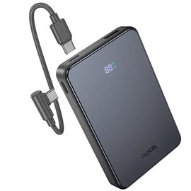 Повербанк HOCO Starlight J170 10000 mAh 22.5W+PD20W Grey, зображення 4
