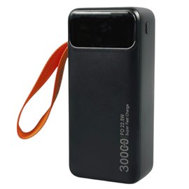 Повербанк WUW TUGII Y300 30000 mAh PD22.5W+QC3.0 Black