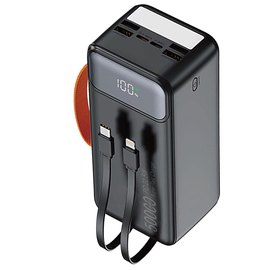 Повербанк WUW TUGII Y500 50000 mAh PD22.5W+QC3.0 Black