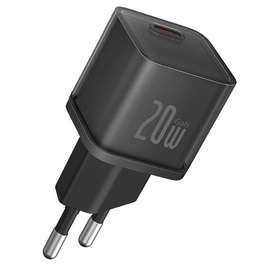 Зарядное устройство Baseus Gan5 Fast Charger 1Type-C, 20W/3A, PD/QC Black (P10162503113-00), изображение 2