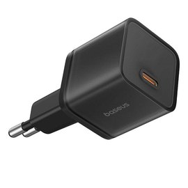 Зарядное устройство Baseus Gan5 Fast Charger 1Type-C, 20W/3A, PD/QC Black (P10162503113-00), изображение 3