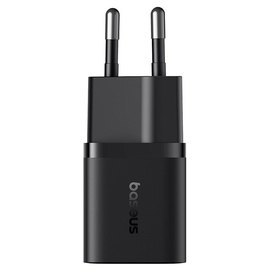 Зарядное устройство Baseus GaN5 Fast Charger mini 1Type-C, 25W/3A, PD/QC (With C to C 100W 1m cable) Black (P10110909113-01), изображение 2