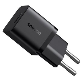 Зарядное устройство Baseus GaN5 Fast Charger mini 1Type-C, 25W/3A, PD/QC (With C to C 100W 1m cable) Black (P10110909113-01), изображение 3