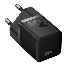 Зарядное устройство Baseus GaN5 Fast Charger mini 1Type-C, 30W/3A, PD/QC (With C to C 100W 1m cable) Black (P10110902113-00), изображение 4