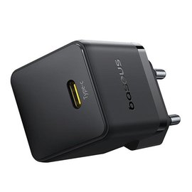 Зарядное устройство Baseus Palm Fast Charger 1Type-C, 30W/3A, PD/QC Black (P10111605113-00), изображение 3